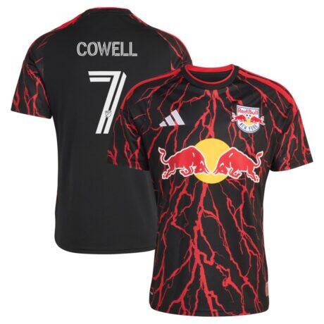 Cade Cowell New York Red Bulls adidas 2026 The Rooted Kit Replica Jersey - Black - Front View