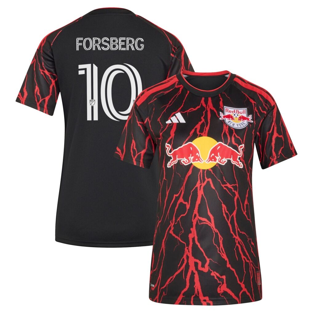 Emil Forsberg New York Red Bulls adidas Women's 2026 The Rooted Kit Replica Jersey