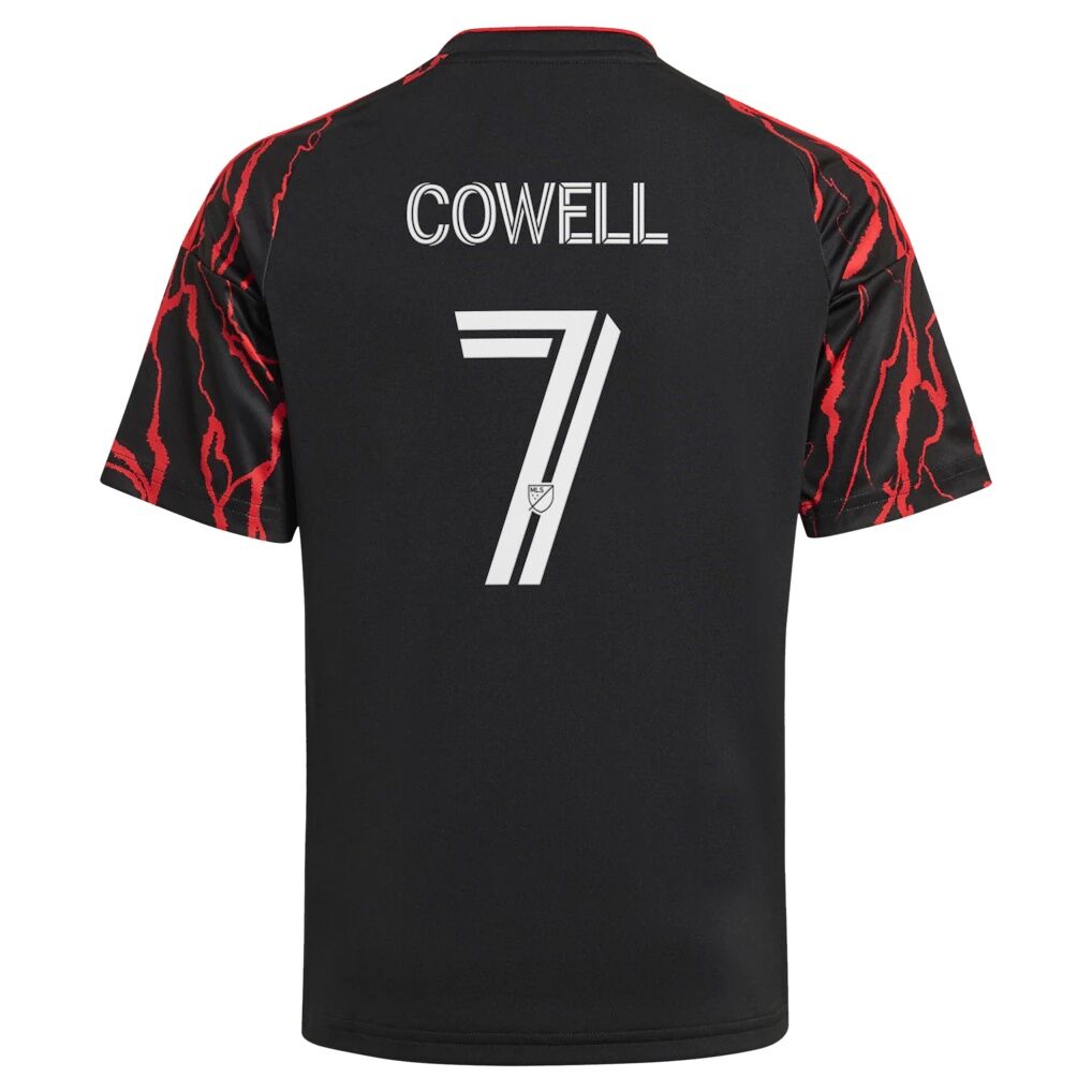 Cade Cowell New York Red Bulls adidas Youth 2026 The Rooted Kit Replica Jersey