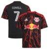 Cade Cowell New York Red Bulls adidas Youth 2026 The Rooted Kit Replica Jersey - Black - Front View