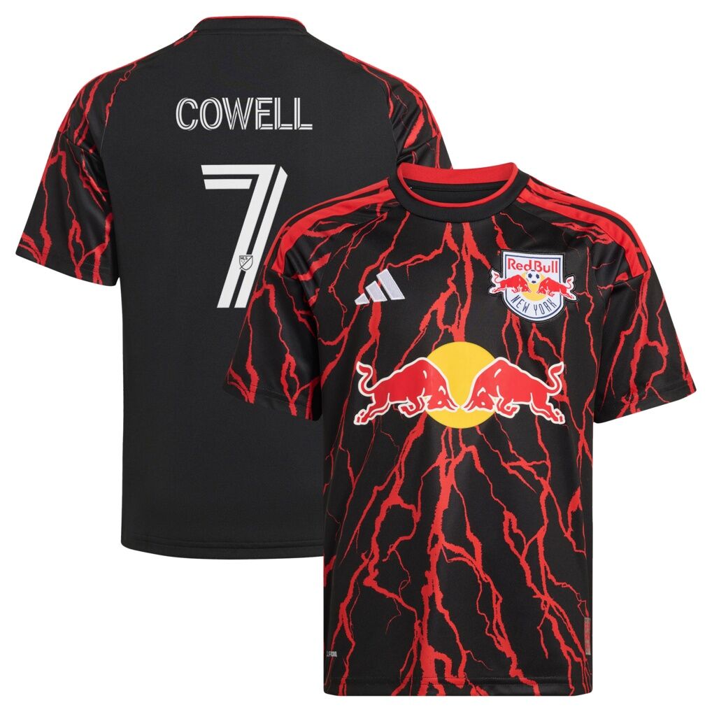 Cade Cowell New York Red Bulls adidas Youth 2026 The Rooted Kit Replica Jersey