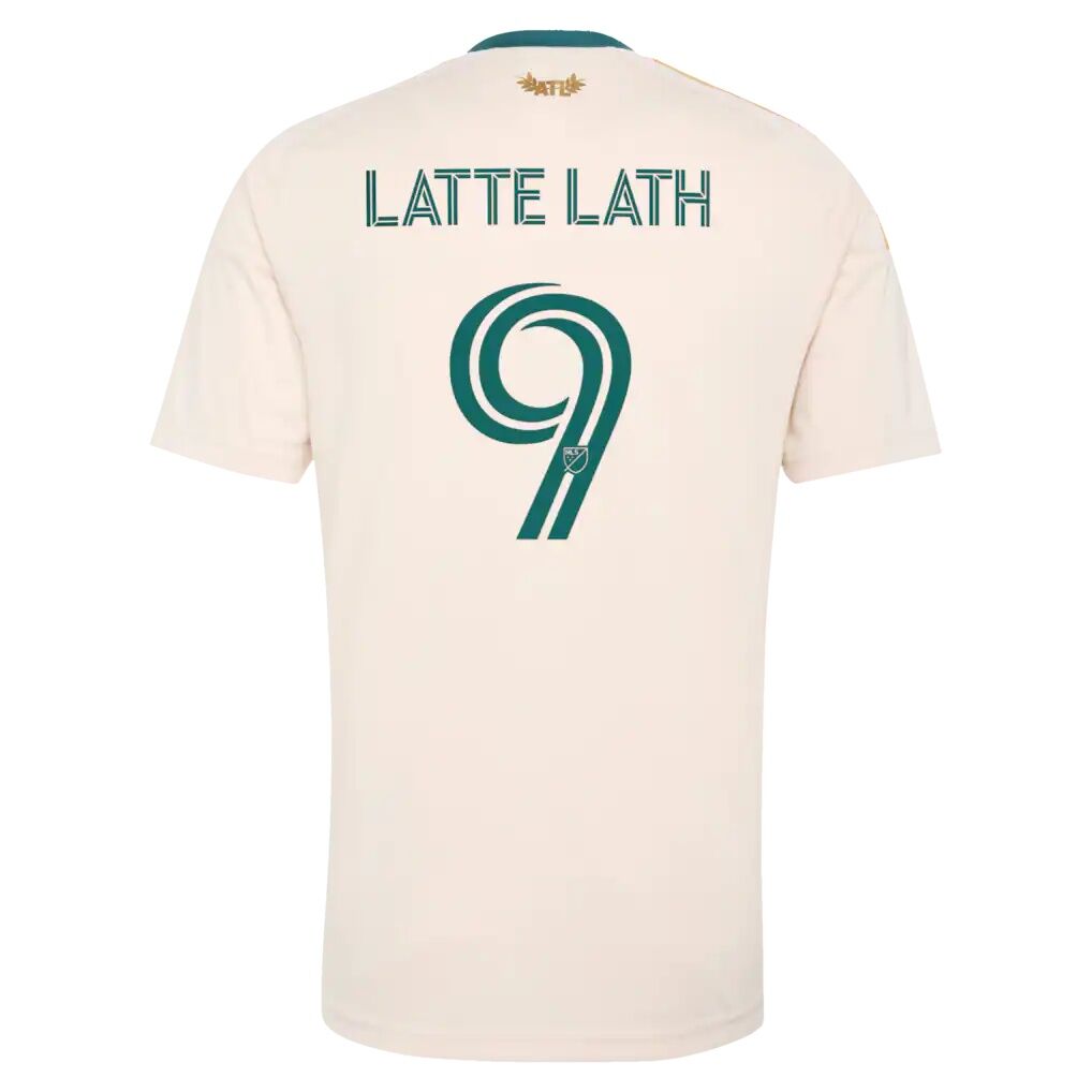 Emmanuel Latte Lath Atlanta United FC adidas 2026 Spirit of ’96 Replica Jersey – Tan
