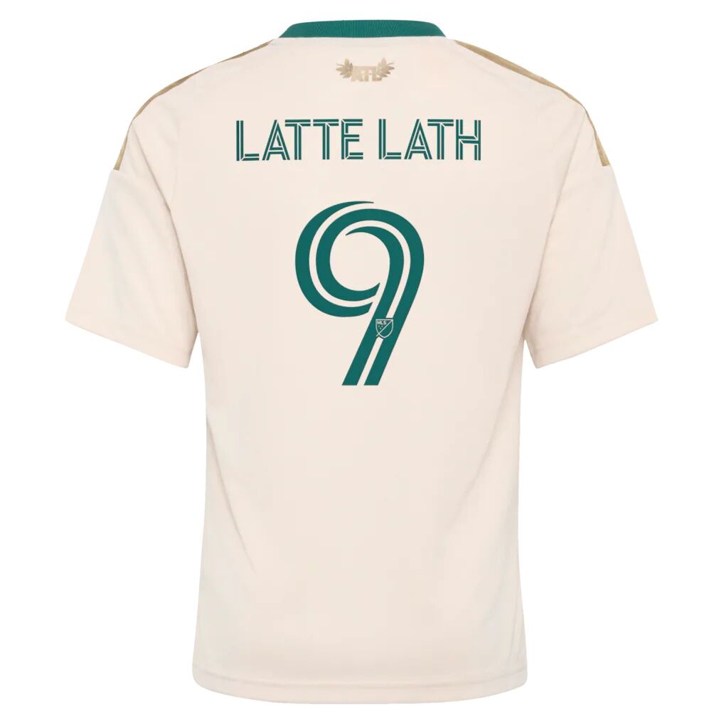Emmanuel Latte Lath Atlanta United FC adidas Youth 2026 Spirit of '96 Replica Jersey - Tan