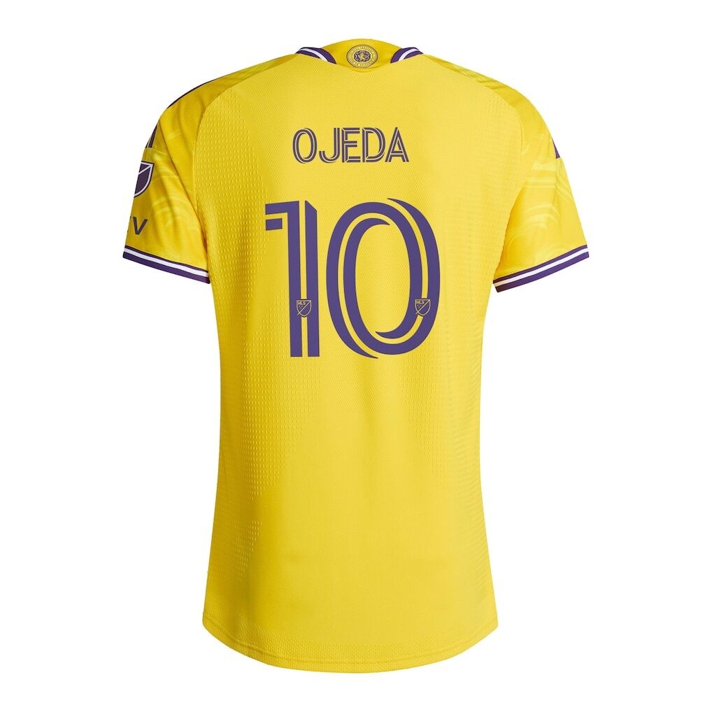 Martín Ojeda Orlando City SC adidas 2026 Sunken Treasure Kit On-Field Authentic Patch Jersey