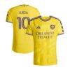 Martín Ojeda Orlando City SC adidas 2026 Sunken Treasure Kit On-Field Authentic Patch Jersey - Yellow - Front View