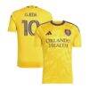 Martín Ojeda Orlando City SC adidas 2026 Sunken Treasure Kit Replica Jersey - Yellow - Front View