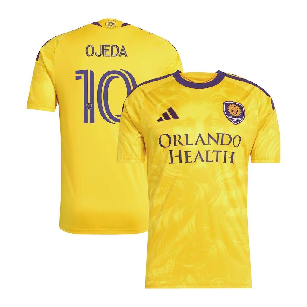 Martín Ojeda Orlando City SC adidas 2026 Sunken Treasure Kit Replica Jersey