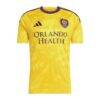 Robin Jansson Orlando City SC adidas 2026 Sunken Treasure Kit Replica Jersey - Gold - Side View