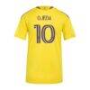 Martín Ojeda Orlando City SC adidas Women's 2026 Sunken Treasure Kit Replica Jersey - Yellow - Detail View