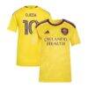 Martín Ojeda Orlando City SC adidas Women's 2026 Sunken Treasure Kit Replica Jersey - Yellow - Front View