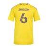 Robin Jansson Orlando City SC adidas Women's 2026 Sunken Treasure Kit Replica Jersey - Gold - Detail View
