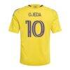 Martín Ojeda Orlando City SC adidas Youth 2026 Sunken Treasure Kit Replica Jersey - Yellow - Detail View