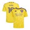 Martín Ojeda Orlando City SC adidas Youth 2026 Sunken Treasure Kit Replica Jersey - Yellow - Front View