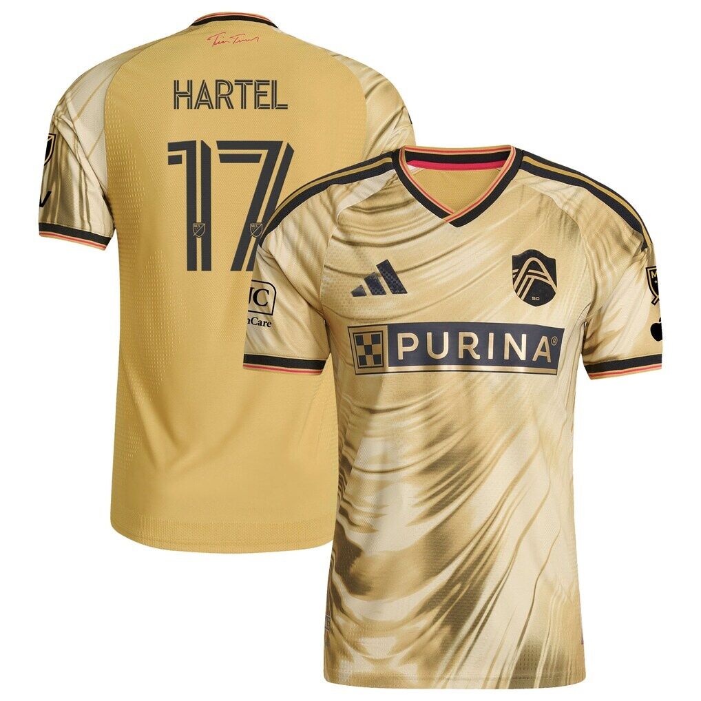Marcel Hartel St. Louis CITY SC adidas 2026 The Tina Turner Kit On-Field Authentic Patch Jersey
