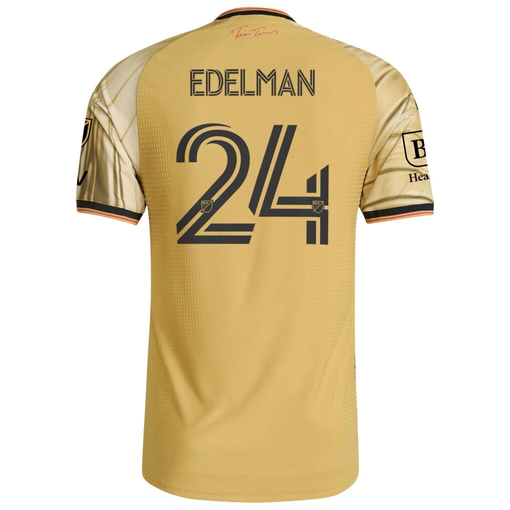 Daniel Edelman St. Louis CITY SC adidas 2026 The Tina Turner Kit On-Field Authentic Patch Jersey