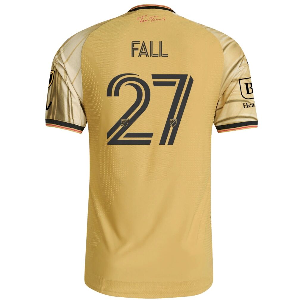 Fallou Fall St. Louis CITY SC adidas 2026 The Tina Turner Kit On-Field Authentic Patch Jersey