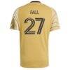 Fallou Fall St. Louis CITY SC adidas 2026 The Tina Turner Kit Replica Jersey - Yellow - Detail View