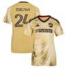 Daniel Edelman St. Louis CITY SC adidas Women's 2026 The Tina Turner Kit Replica Jersey - Yellow - Front View