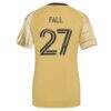 Fallou Fall St. Louis CITY SC adidas Women's 2026 The Tina Turner Kit Replica Jersey - Yellow - Detail View