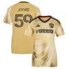 MyKhi Joyner St. Louis CITY SC adidas Women's 2026 The Tina Turner Kit Replica Jersey - Yellow - Front View