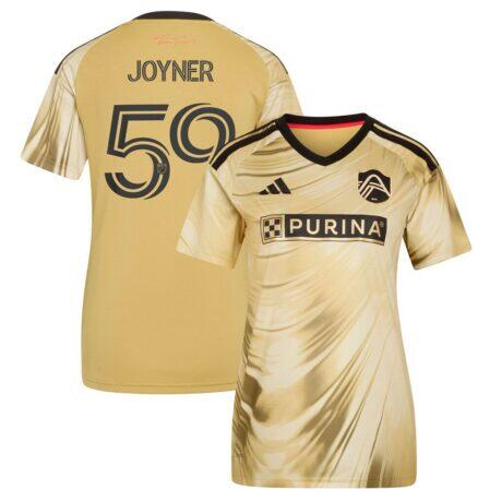 MyKhi Joyner St. Louis CITY SC adidas Women's 2026 The Tina Turner Kit Replica Jersey - Yellow - Front View