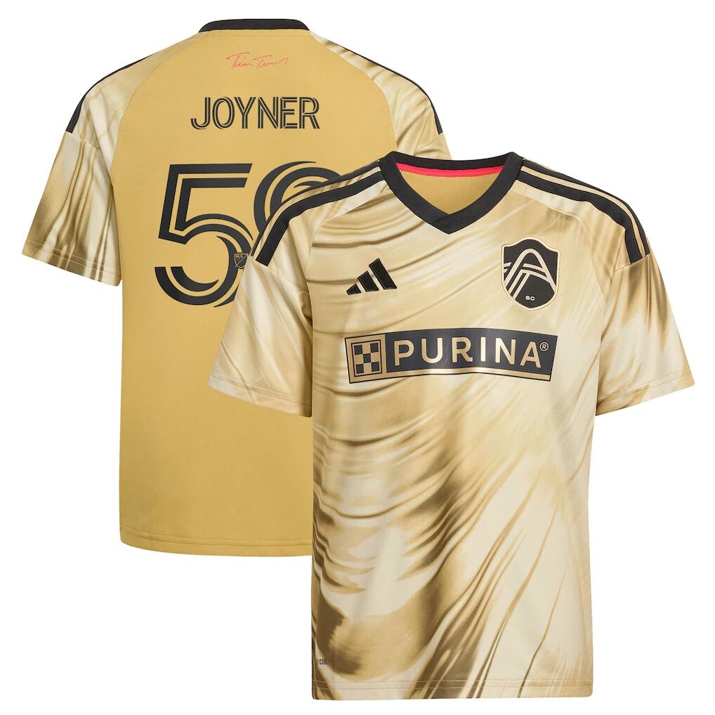 MyKhi Joyner St. Louis CITY SC adidas Youth 2026 The Tina Turner Kit Replica Jersey