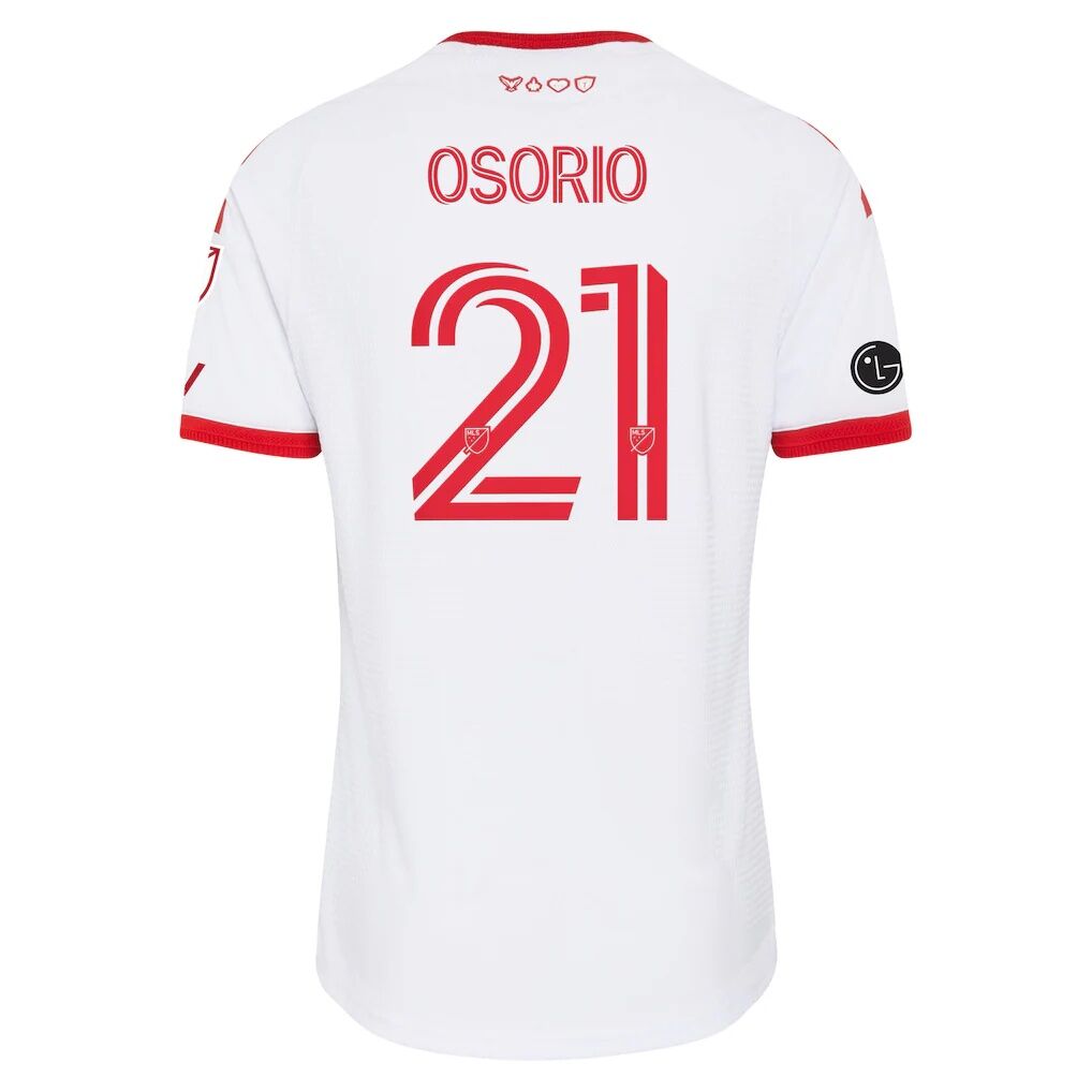 Jonathan Osorio Toronto FC adidas  2026 Winter Kit On-Field Authentic Patch Jersey