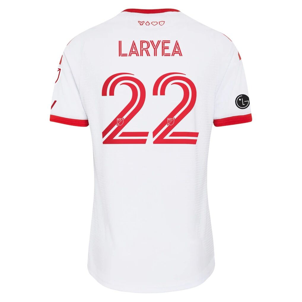Richie Laryea Toronto FC adidas  2026 Winter Kit On-Field Authentic Patch Jersey