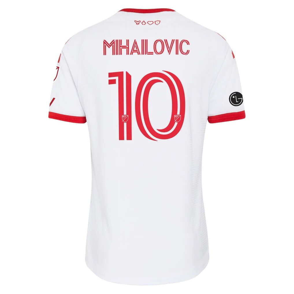 Djordje Mihailovic Toronto FC adidas  2026 Winter Kit On-Field Authentic Patch Jersey