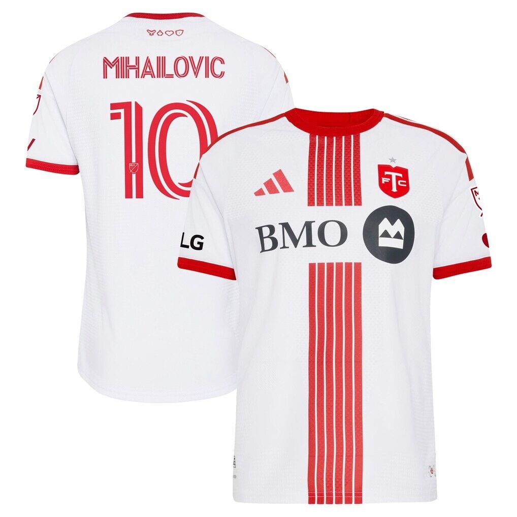 Djordje Mihailovic Toronto FC adidas  2026 Winter Kit On-Field Authentic Patch Jersey