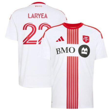 Richie Laryea Toronto FC adidas 2026 Winter Kit Replica Jersey - White - Front View
