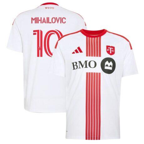 Djordje Mihailovic Toronto FC adidas 2026 Winter Kit Replica Jersey - White - Front View