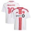 Djordje Mihailovic Toronto FC adidas Youth 2026 Winter Kit Replica Jersey - White - Front View