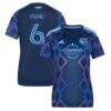 Manu García Sporting Kansas City adidas Women's 2026 The 18th & Vine Kit Replica Jersey - Blue - Front View