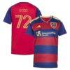Zavier Gozo Real Salt Lake adidas Women's 2026 The Switchback Replica Jersey - Red - Front View