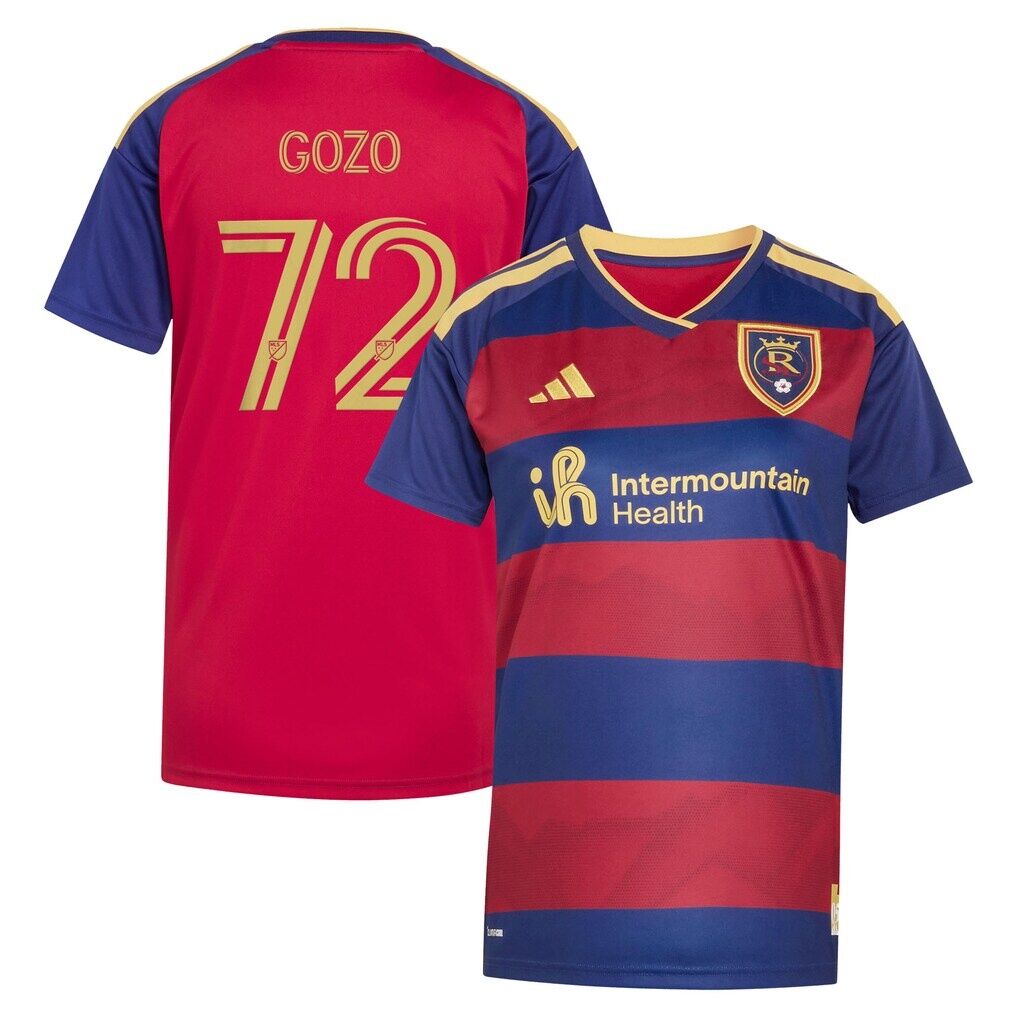 Zavier Gozo Real Salt Lake adidas Women's 2026 The Switchback Replica Jersey
