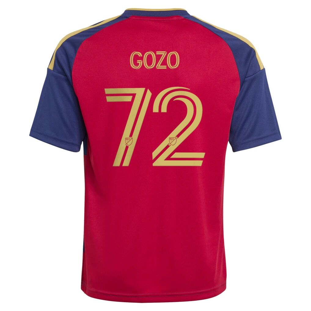 Zavier Gozo Real Salt Lake adidas Youth 2026 The Switchback Replica Jersey