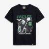 Underdog Apparel x Philadelphia Eagles Heavy Slime Graphic T-Shirt - Black - Front View