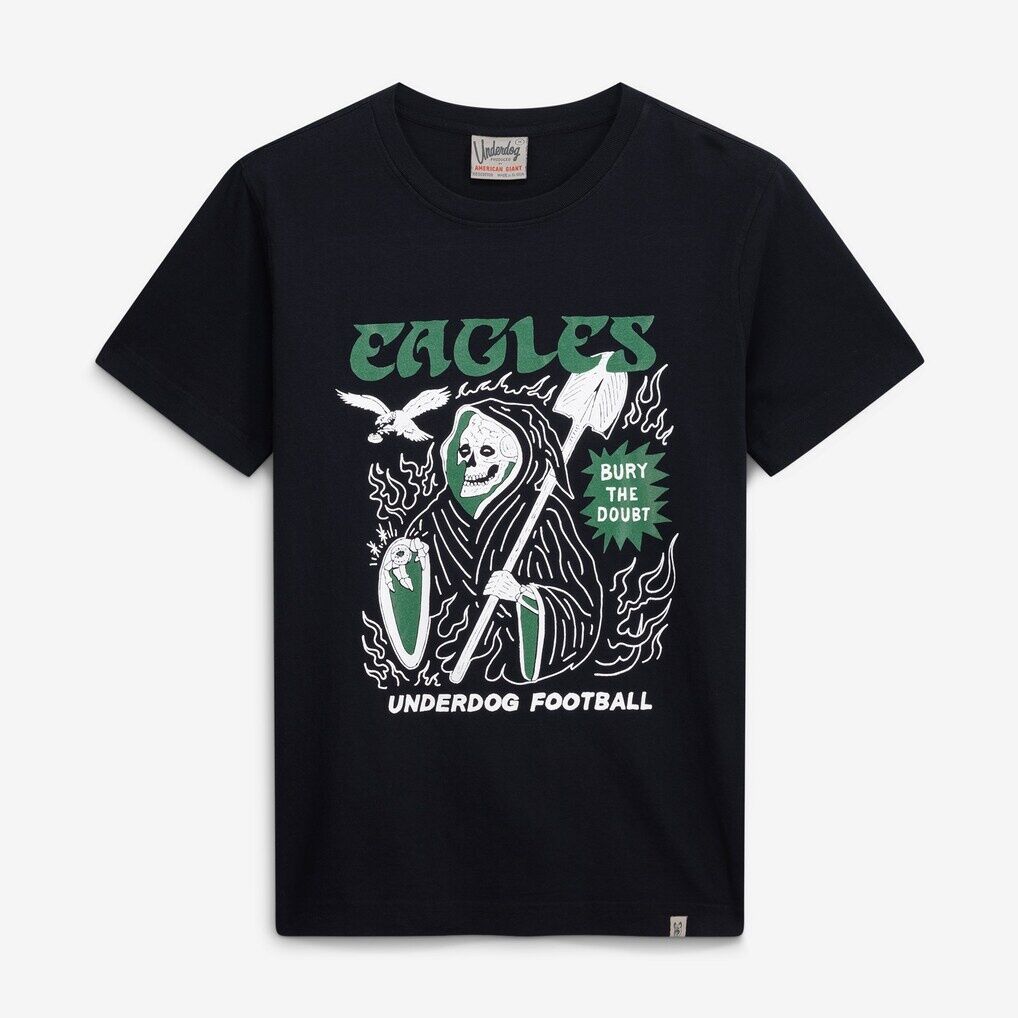 Underdog Apparel x Philadelphia Eagles Heavy Slime Graphic T-Shirt