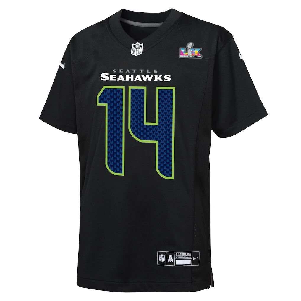 Sam Darnold Seattle Seahawks Nike Youth Super Bowl LX Carbon Fashion Game Jersey