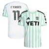 Facundo Torres Austin FC adidas 2026 The Rooted Kit On-Field Authentic Patch Jersey - White - Front View