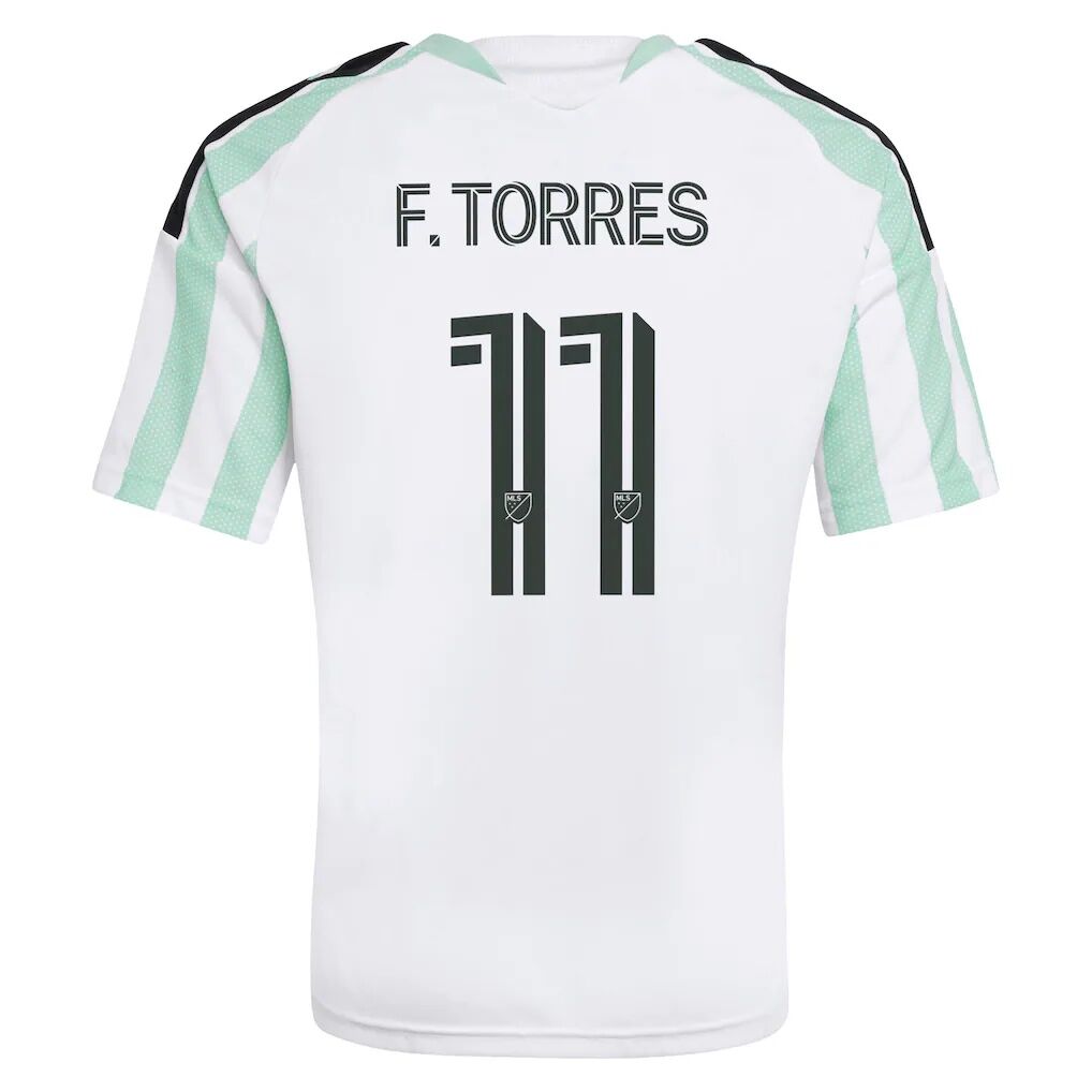 Facundo Torres Austin FC adidas Youth  2026 The Rooted Kit Replica Jersey