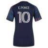 Ezequiel Ponce Houston Dynamo FC adidas Women's 2026 Mission Control Replica Jersey - Blue - Detail View