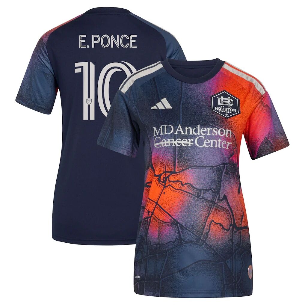 Ezequiel Ponce Houston Dynamo FC adidas Women's 2026 Mission Control Replica Jersey