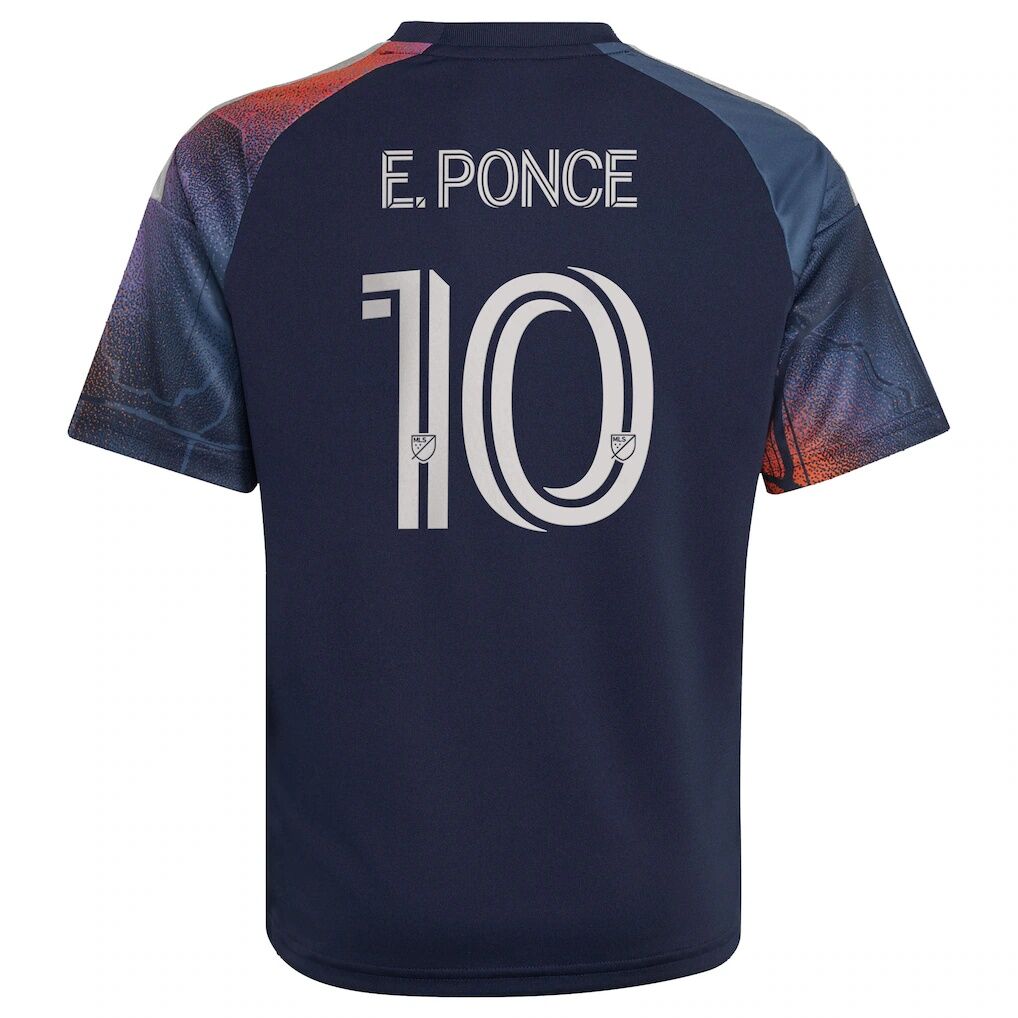 Ezequiel Ponce Houston Dynamo FC adidas Youth 2026 Mission Control Replica Jersey