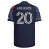 Guilherme Augusto Vieira dos Santos Houston Dynamo FC adidas 2026 Mission Control On-Field Authentic Patch Jersey - Blue - Detail View