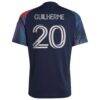 Guilherme Augusto Vieira dos Santos Houston Dynamo FC adidas 2026 Mission Control Replica Jersey - Blue - Detail View
