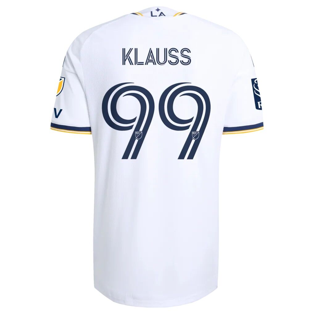 João Klauss LA Galaxy adidas 2026 The VeloCITY Kit On-Field Authentic Patch Jersey
