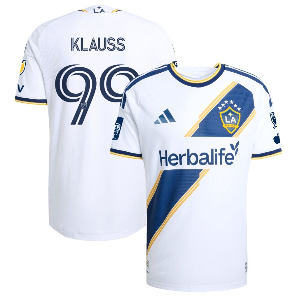 João Klauss LA Galaxy adidas 2026 The VeloCITY Kit On-Field Authentic Patch Jersey