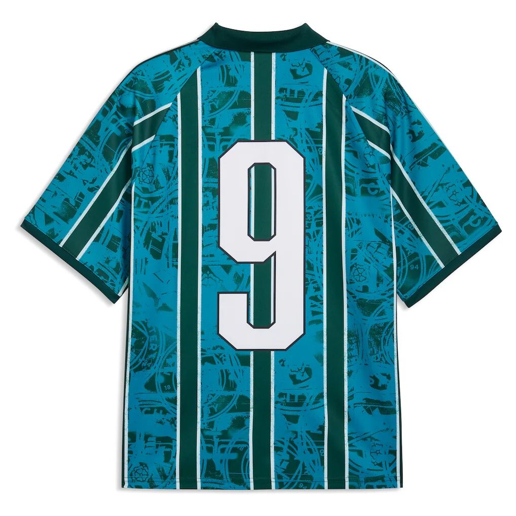 Manchester City Puma King Retro Fashion Jersey - Turquoise